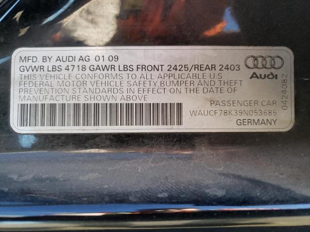 Photo 9 VIN: WAUCF78K39N053685 - AUDI A4 