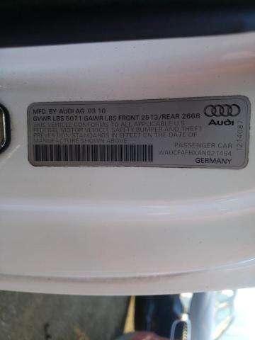 Photo 9 VIN: WAUCFAFHXAN021454 - AUDI A5 PREMIUM 