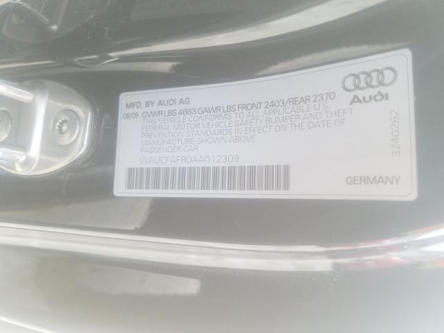 Photo 9 VIN: WAUCFAFR0AA012309 - AUDI A5 PREMIUM 