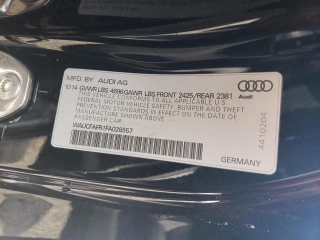 Photo 9 VIN: WAUCFAFR1FA028557 - AUDI A5 PREMIUM 