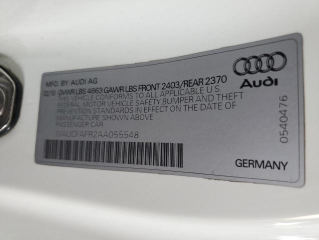 Photo 11 VIN: WAUCFAFR2AA055548 - AUDI A5 PREMIUM 