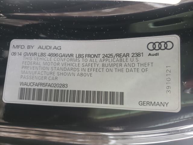 Photo 9 VIN: WAUCFAFR5FA020283 - AUDI A5 PREMIUM 