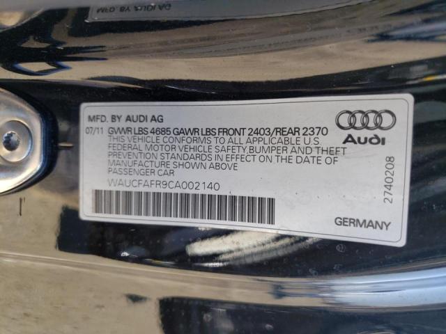 Photo 9 VIN: WAUCFAFR9CA002140 - AUDI A5 PREMIUM 