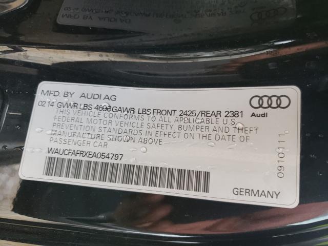 Photo 9 VIN: WAUCFAFRXEA054797 - AUDI A5 PREMIUM 