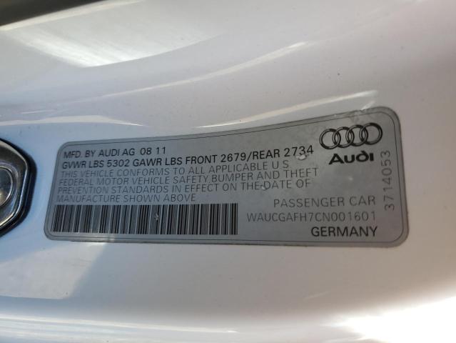 Photo 12 VIN: WAUCGAFH7CN001601 - AUDI S5 PREMIUM 