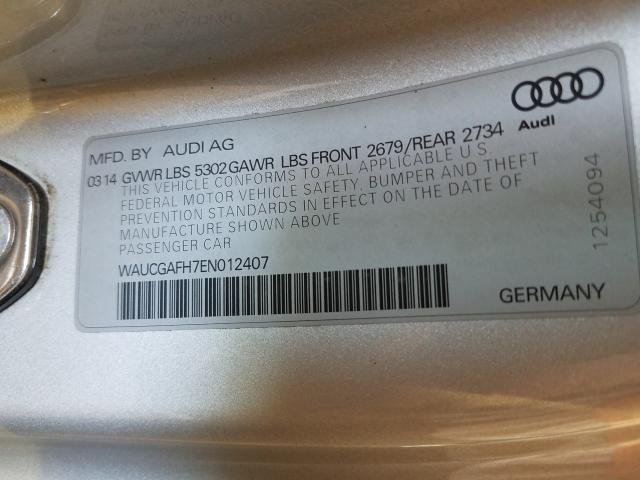 Photo 9 VIN: WAUCGAFH7EN012407 - AUDI S5 PREMIUM 