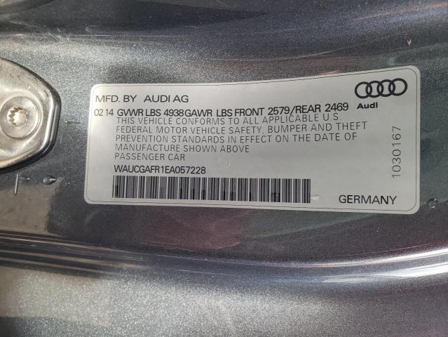 Photo 9 VIN: WAUCGAFR1EA057228 - AUDI S5 PREMIUM 