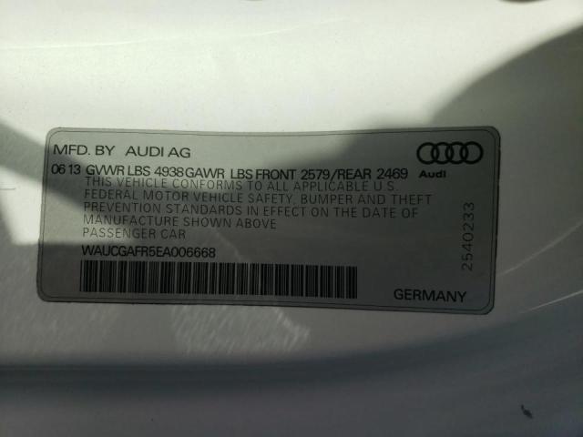 Photo 9 VIN: WAUCGAFR5EA006668 - AUDI S5 PREMIUM 