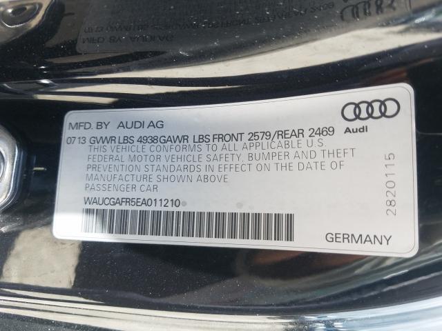 Photo 9 VIN: WAUCGAFR5EA011210 - AUDI S5 PREMIUM 