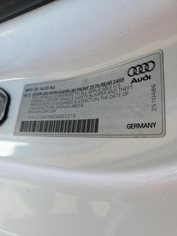 Photo 9 VIN: WAUCGAFR8DA007215 - AUDI S5 PREMIUM 