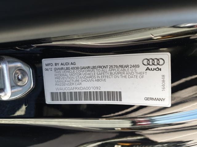 Photo 9 VIN: WAUCGAFRXDA001092 - AUDI S5 PREMIUM 