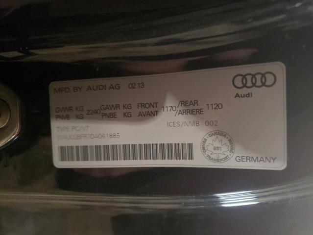 Photo 11 VIN: WAUCGBFR7DA061885 - AUDI S5 