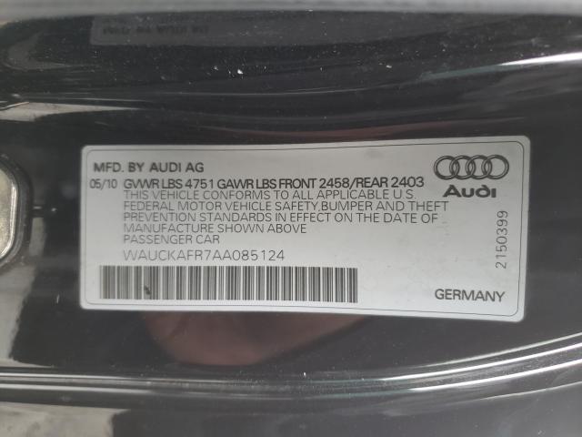 Photo 9 VIN: WAUCKAFR7AA085124 - AUDI A5 PREMIUM 