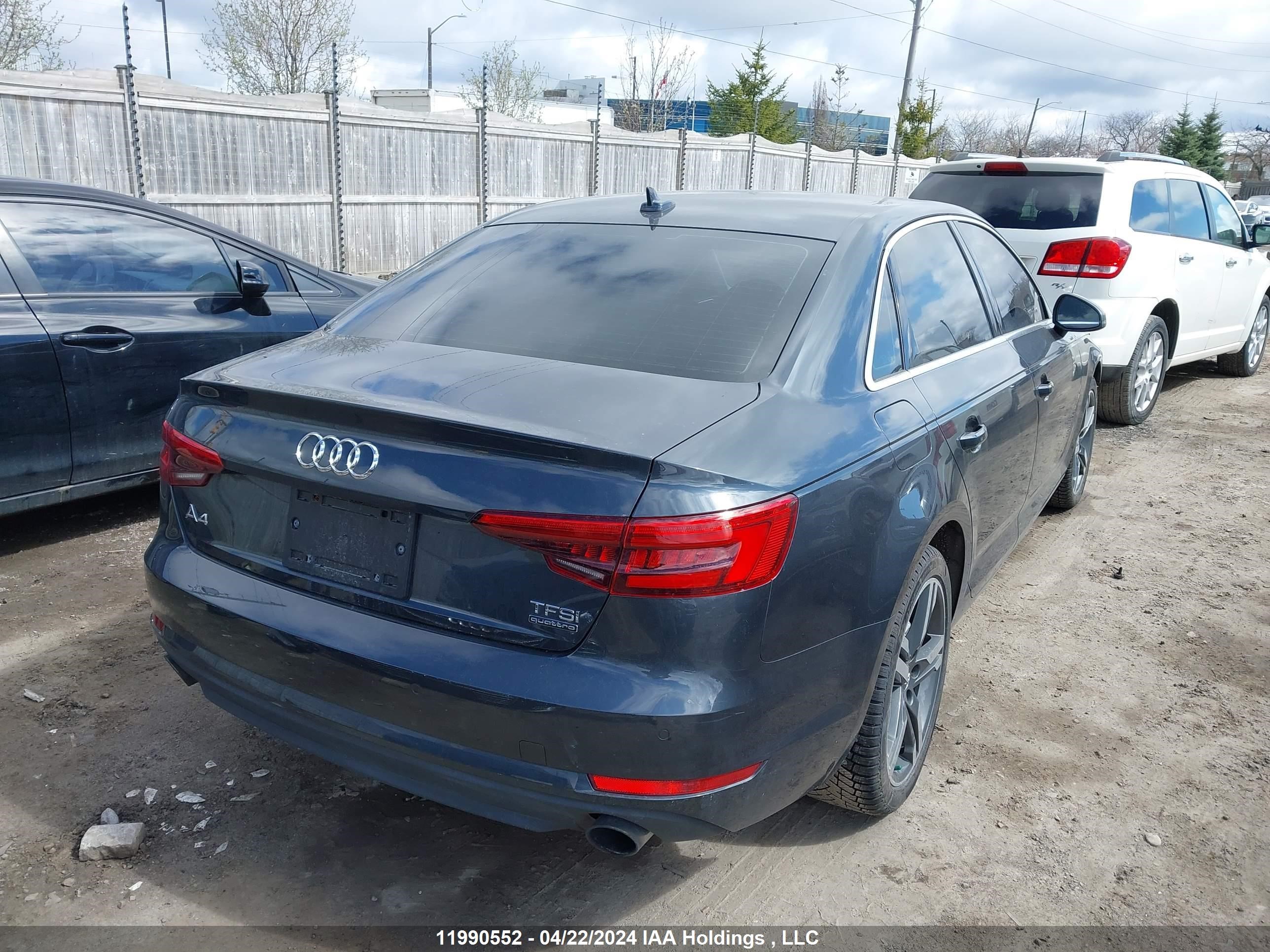 Photo 3 VIN: WAUCNAF49HA174490 - AUDI A4 