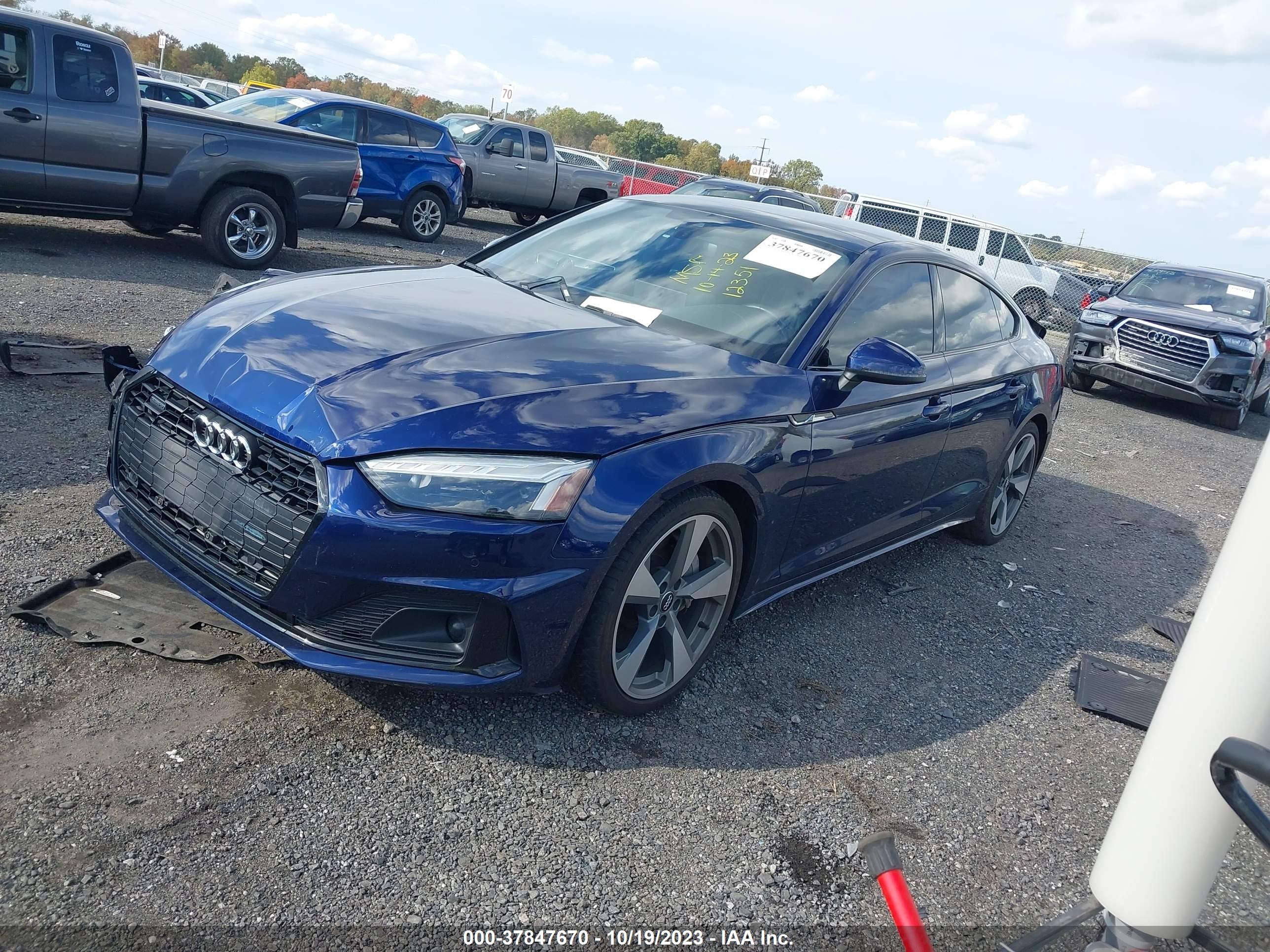 Photo 1 VIN: WAUCNCF5XLA002434 - AUDI A5 