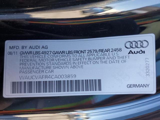 Photo 9 VIN: WAUCVAFR4CA003859 - AUDI S5 PREMIUM 