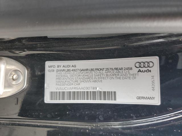 Photo 11 VIN: WAUCVAFR5AA030789 - AUDI S5 PREMIUM 