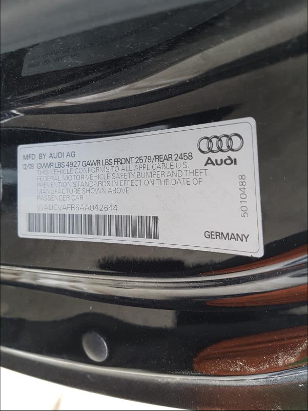 Photo 9 VIN: WAUCVAFR6AA042644 - AUDI S5 PREMIUM 