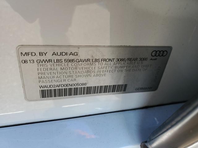 Photo 12 VIN: WAUD2AFD0EN005086 - AUDI S8 QUATTRO 