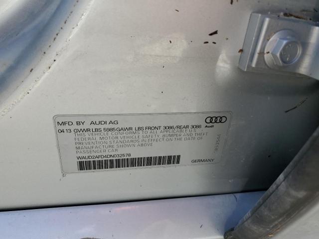 Photo 9 VIN: WAUD2AFD4DN032578 - AUDI S8 QUATTRO 