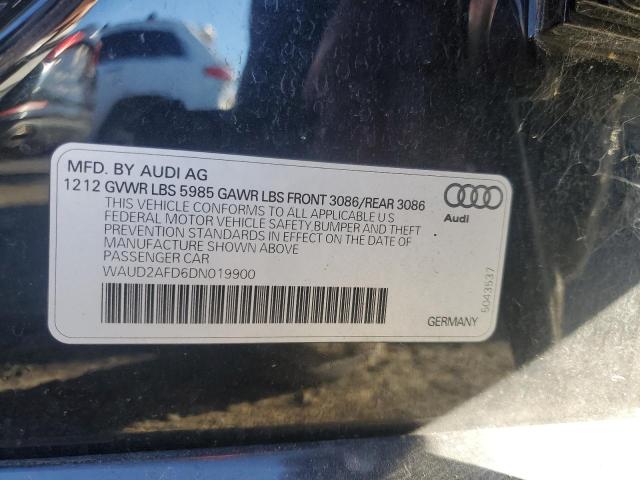 Photo 11 VIN: WAUD2AFD6DN019900 - AUDI S8 QUATTRO 