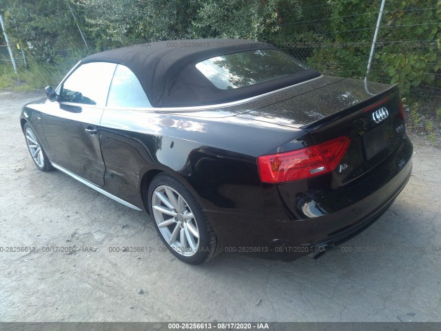 Photo 2 VIN: WAUD2AFH1HN002754 - AUDI A5 CABRIOLET 