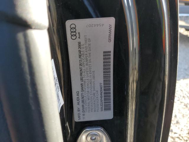 Photo 11 VIN: WAUD2AFH6HN004077 - AUDI A5 SPORT 