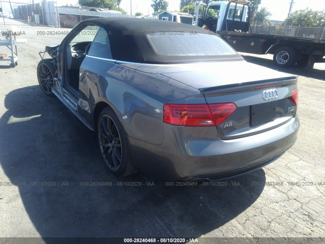 Photo 2 VIN: WAUD2AFH7HN000183 - AUDI A5 CABRIOLET 