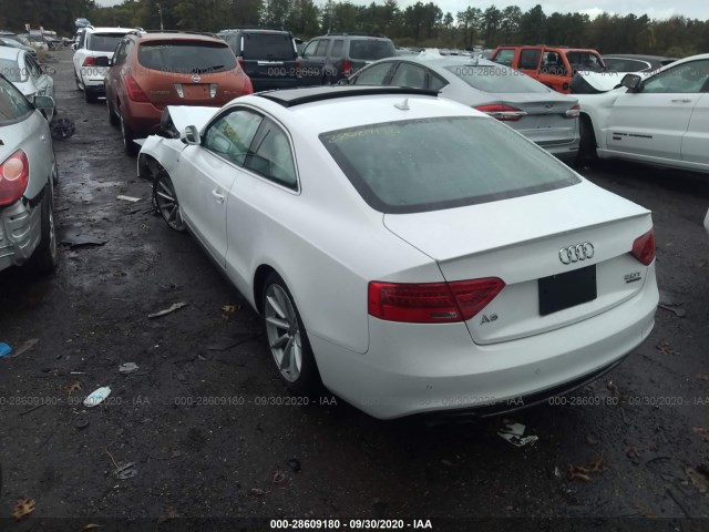 Photo 2 VIN: WAUD2AFR7HA001625 - AUDI A5 COUPE 