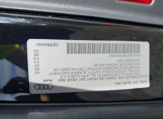 Photo 8 VIN: WAUD3BF25PN051632 - AUDI A6 