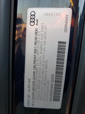 Photo 11 VIN: WAUD8AF24KN125255 - AUDI A6 PREMIUM 