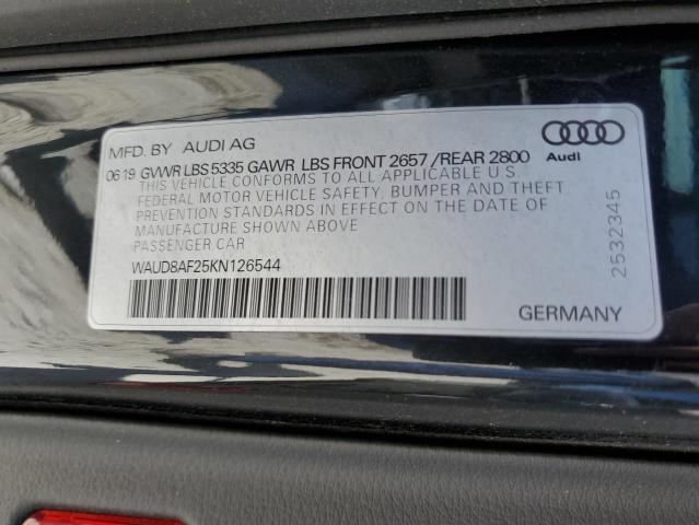 Photo 11 VIN: WAUD8AF25KN126544 - AUDI A6 PREMIUM 