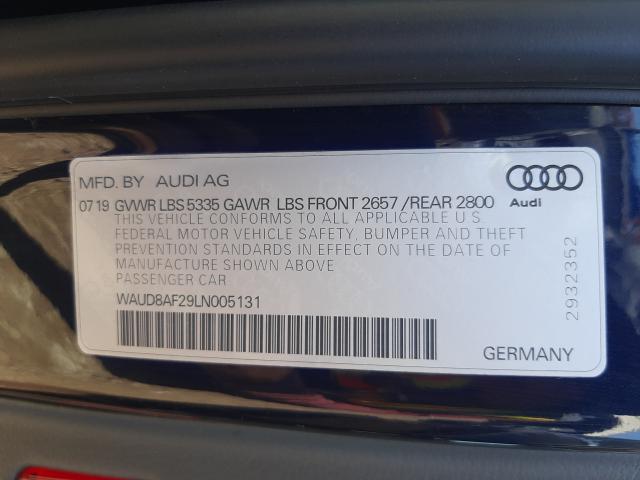 Photo 9 VIN: WAUD8AF29LN005131 - AUDI A6 PREMIUM 