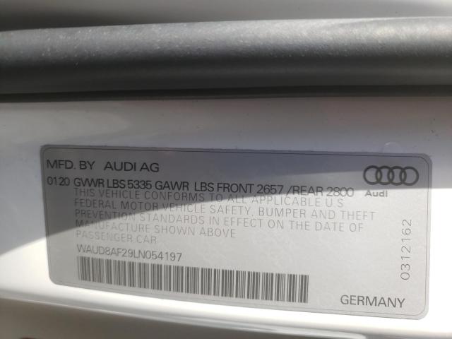 Photo 9 VIN: WAUD8AF29LN054197 - AUDI A6 PREMIUM 