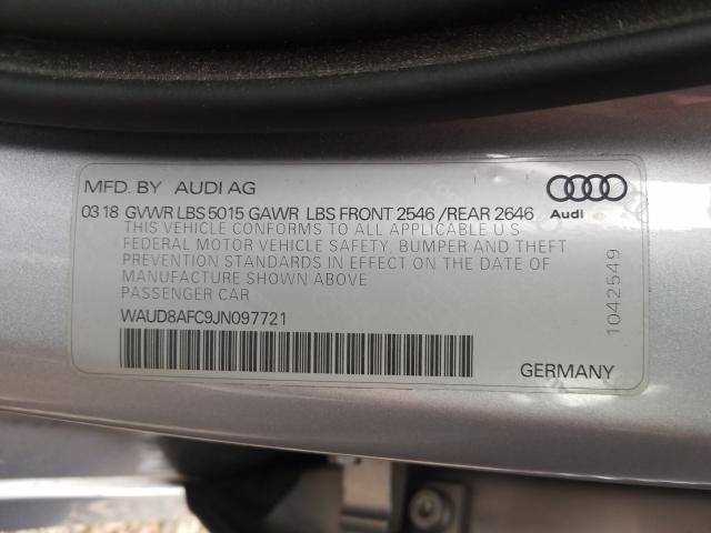 Photo 9 VIN: WAUD8AFC9JN097721 - AUDI A6 PREMIUM 