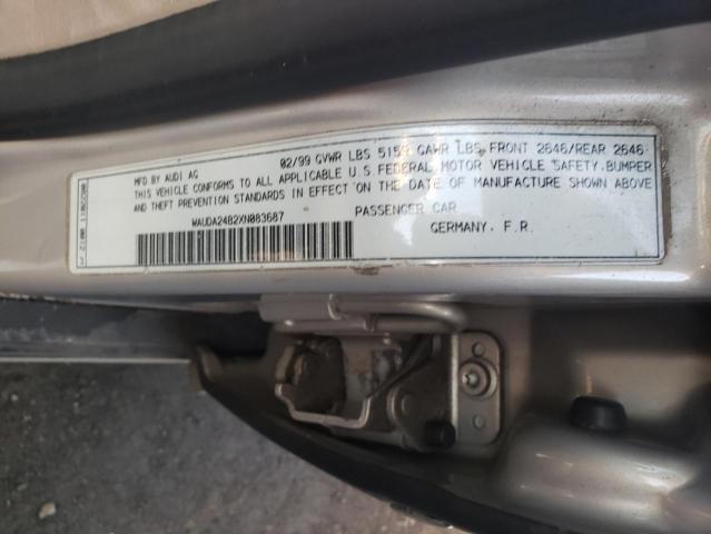 Photo 11 VIN: WAUDA24B2XN083687 - AUDI A6 