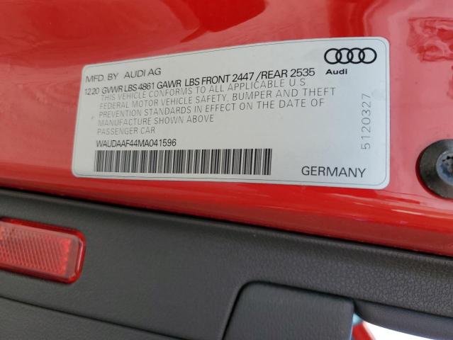 Photo 11 VIN: WAUDAAF44MA041596 - AUDI A4 PREMIUM 