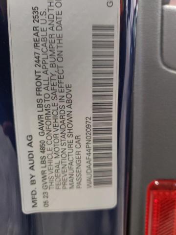 Photo 11 VIN: WAUDAAF44PN020972 - AUDI A4 