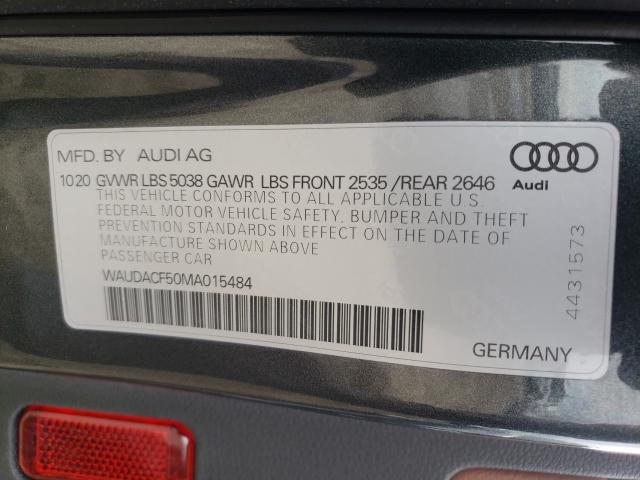 Photo 9 VIN: WAUDACF50MA015484 - AUDI A5 PREMIUM 