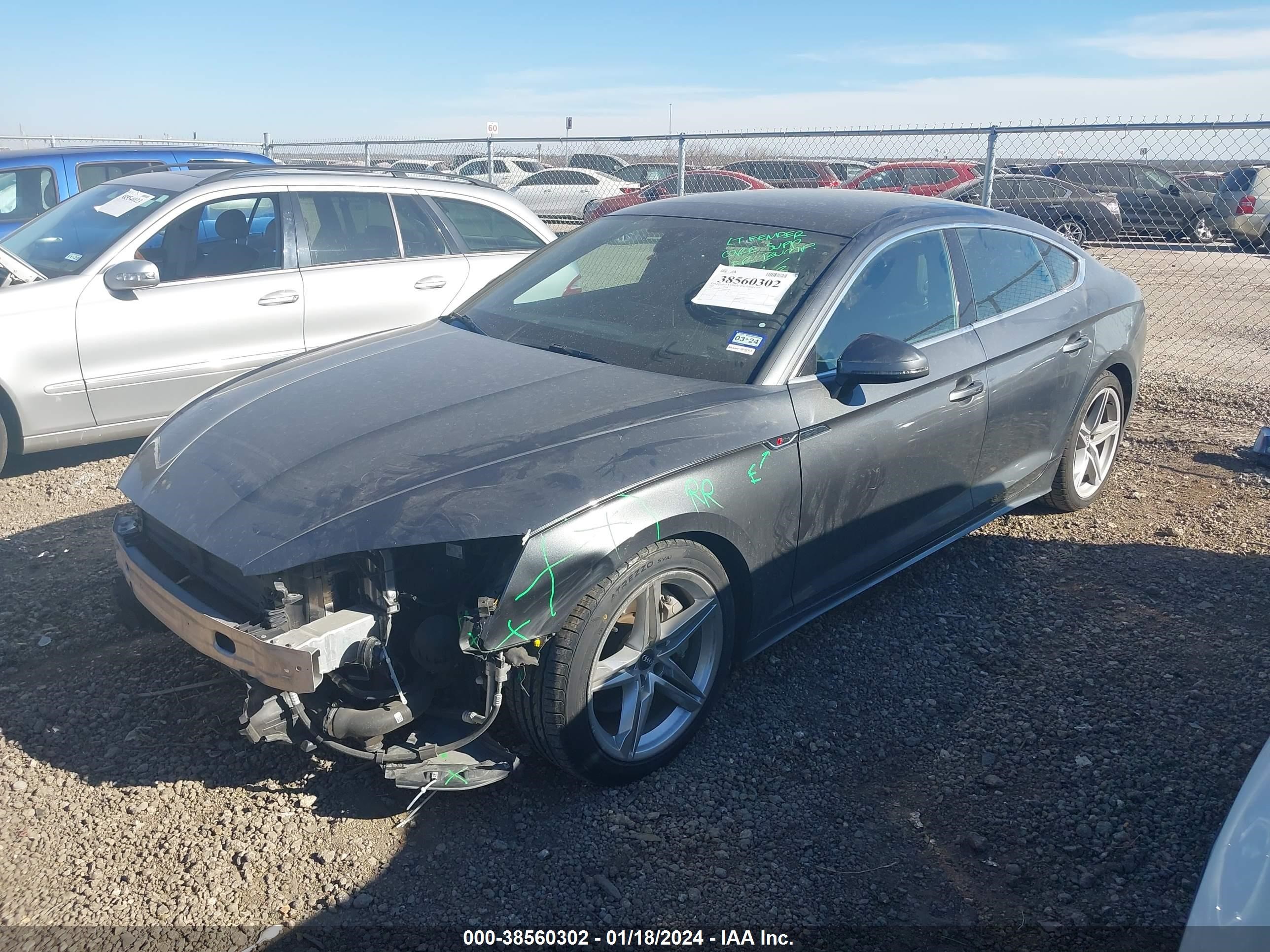 Photo 1 VIN: WAUDACF55MA012046 - AUDI A5 