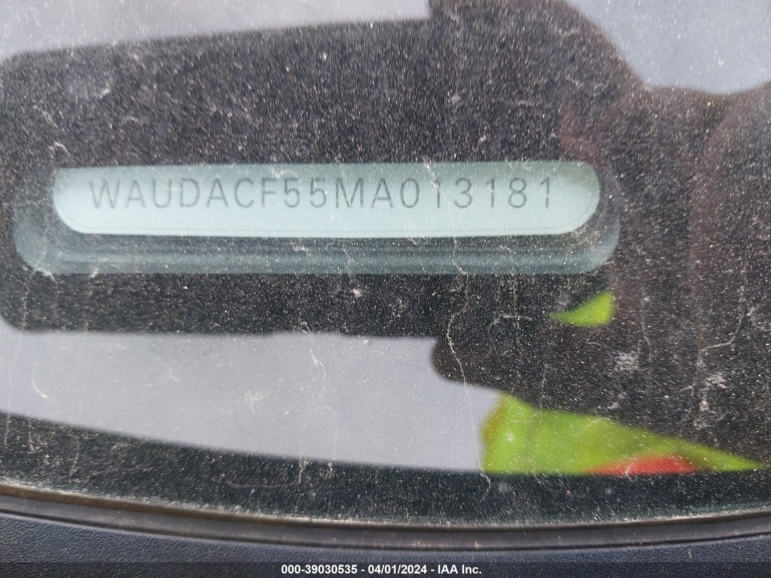 Photo 8 VIN: WAUDACF55MA013181 - AUDI A5 