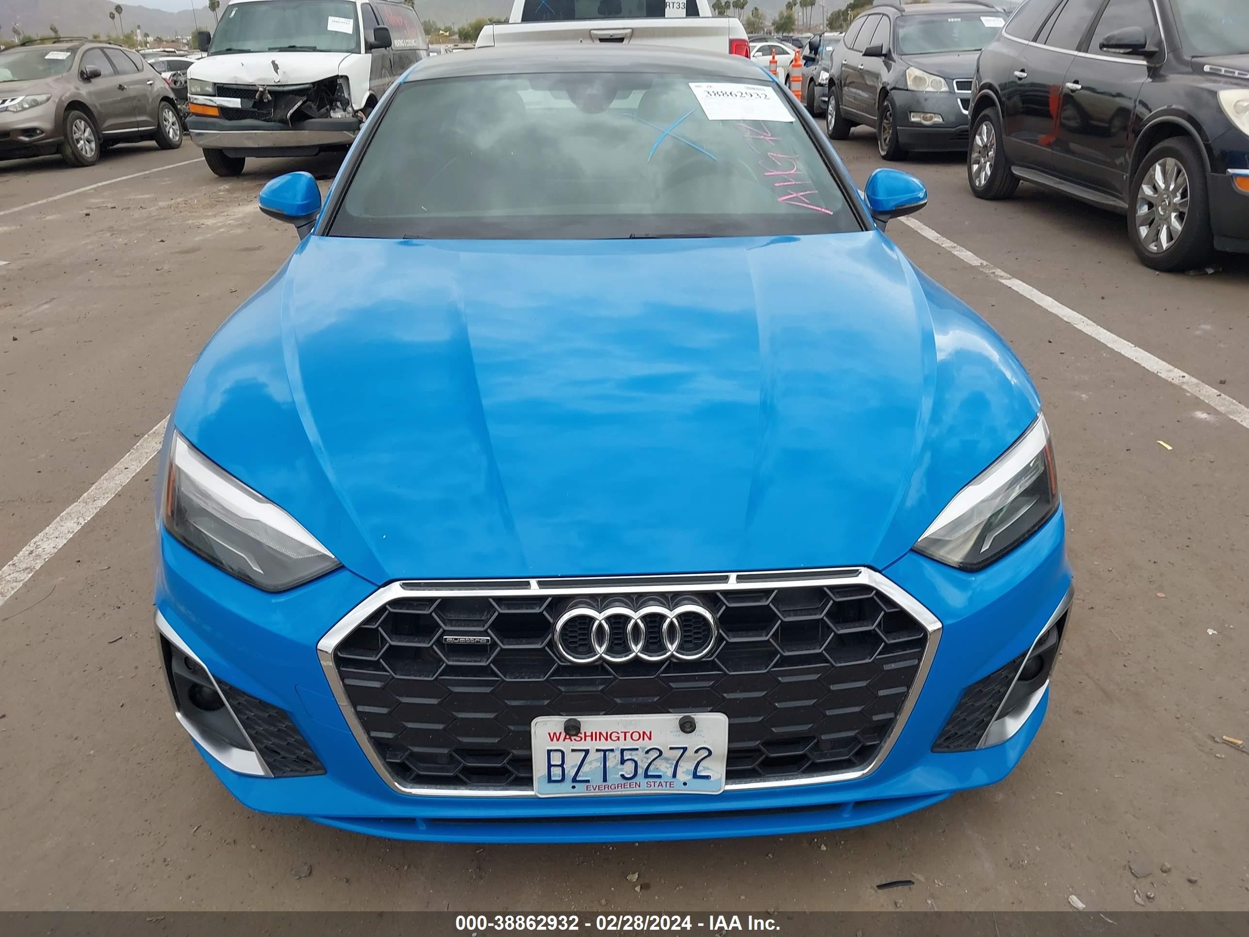 Photo 11 VIN: WAUDACF5XMA057564 - AUDI A5 