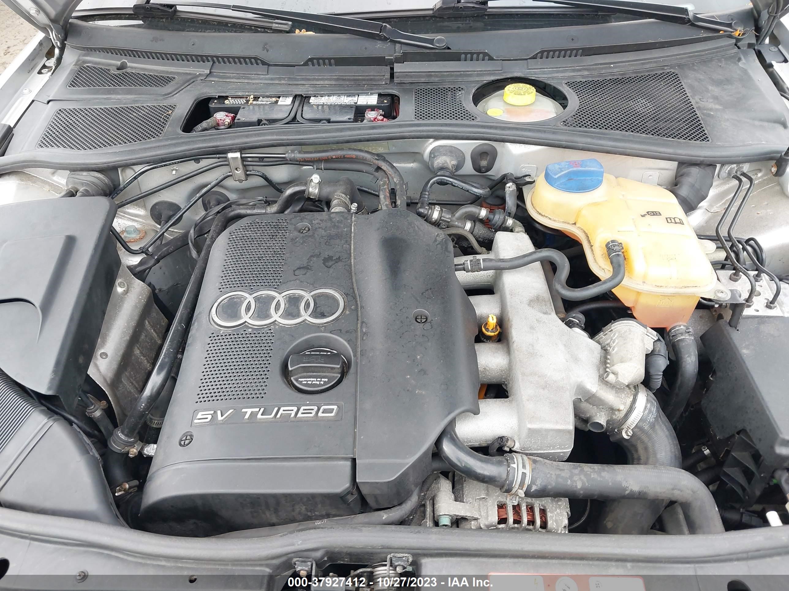 Photo 9 VIN: WAUDC68D41A140323 - AUDI A4 