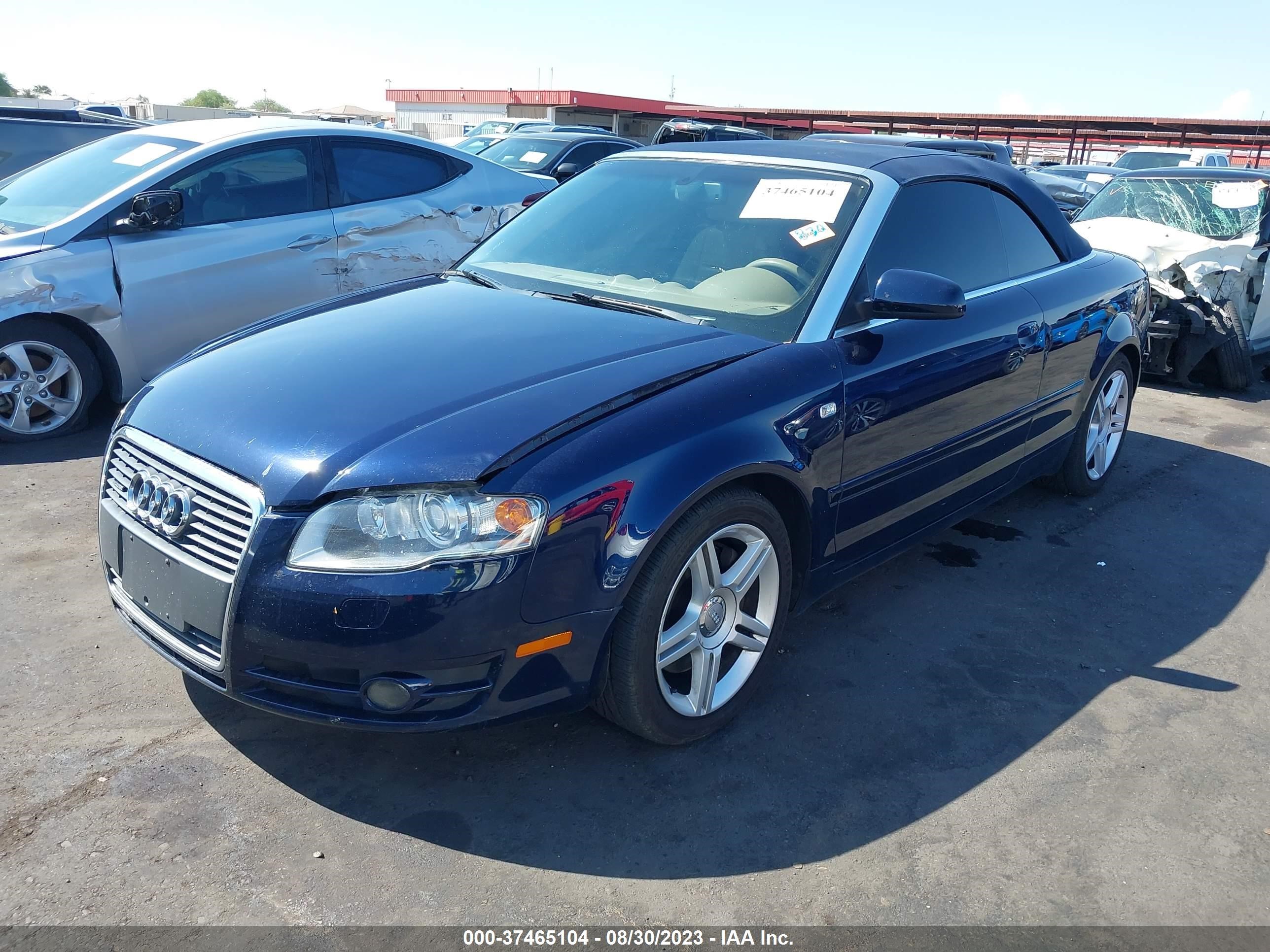 Photo 1 VIN: WAUDF48H37K033863 - AUDI A4 