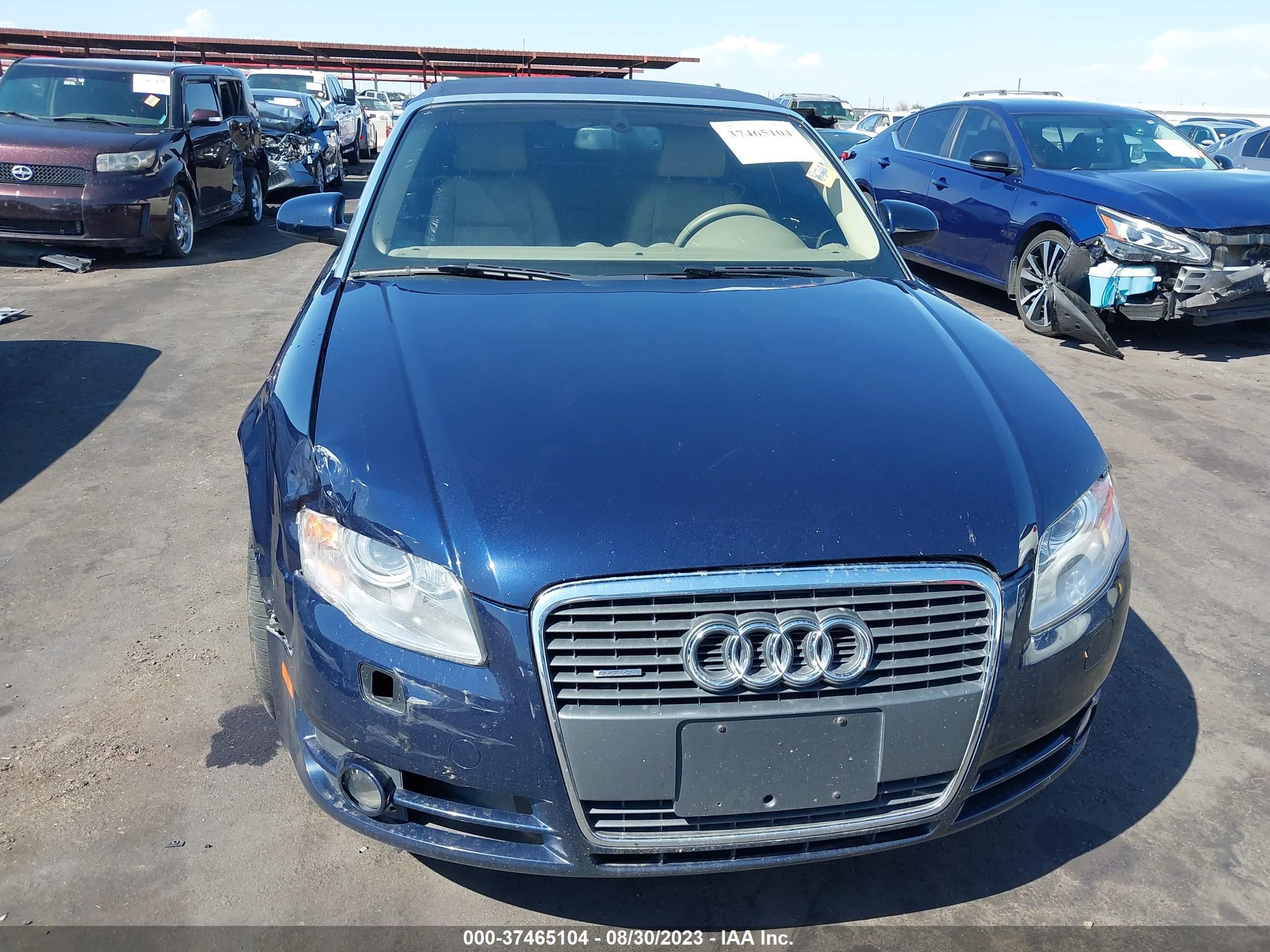 Photo 11 VIN: WAUDF48H37K033863 - AUDI A4 