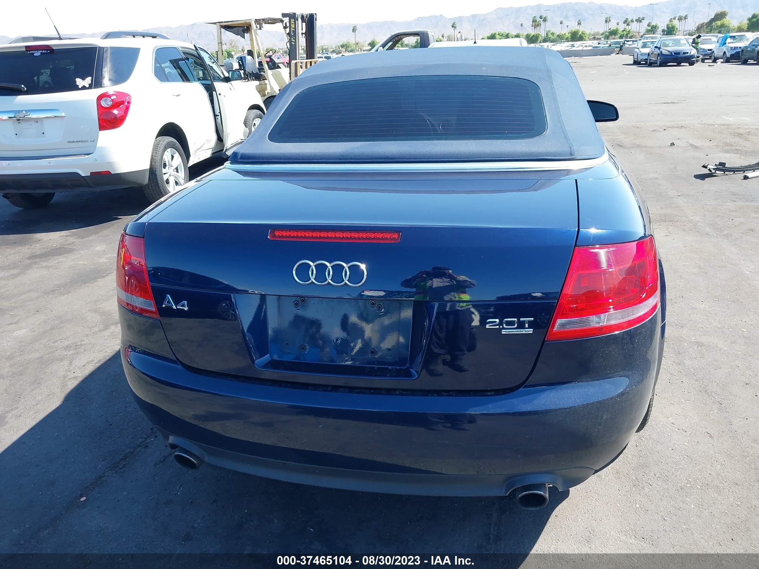 Photo 15 VIN: WAUDF48H37K033863 - AUDI A4 