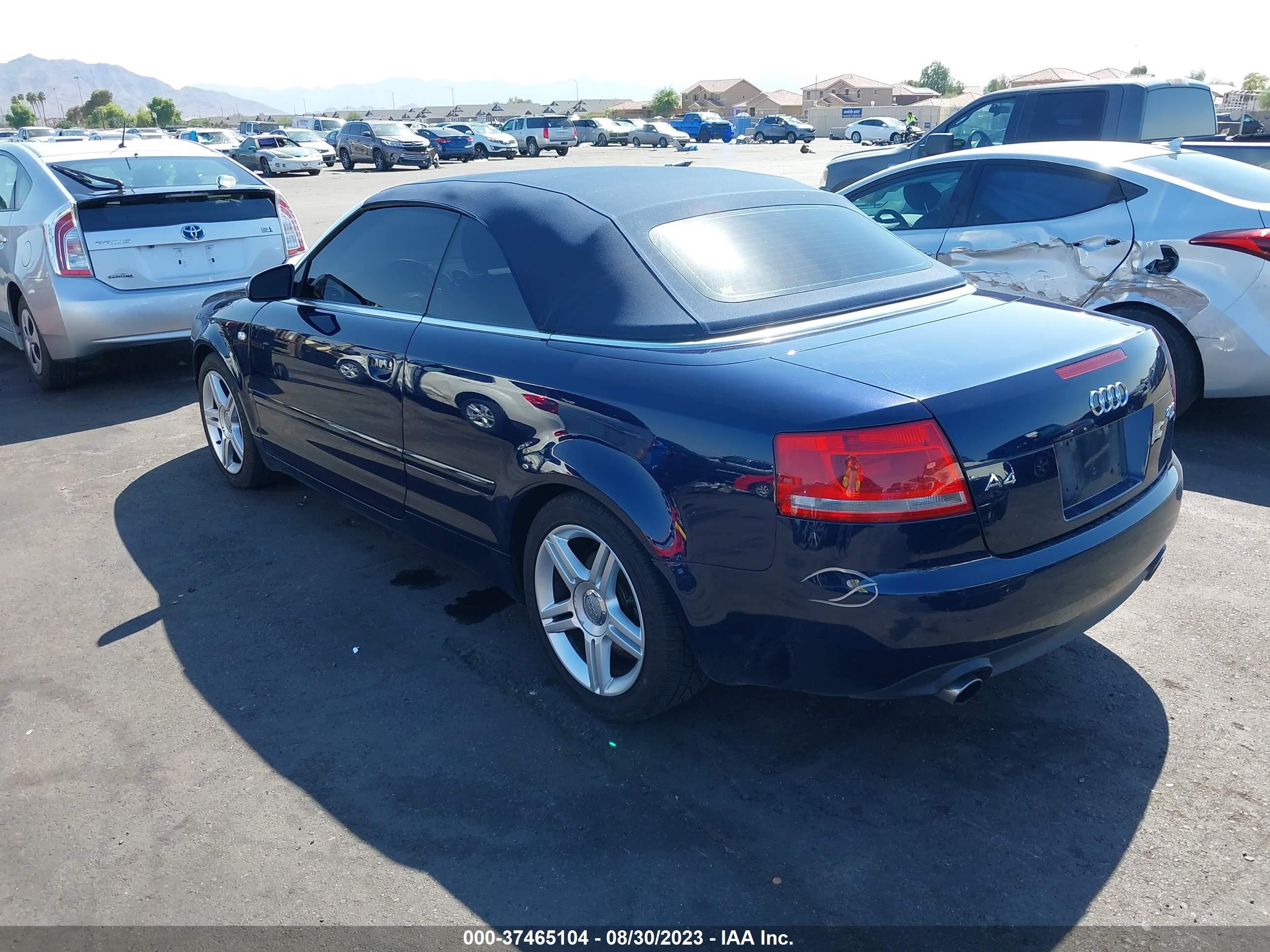 Photo 2 VIN: WAUDF48H37K033863 - AUDI A4 