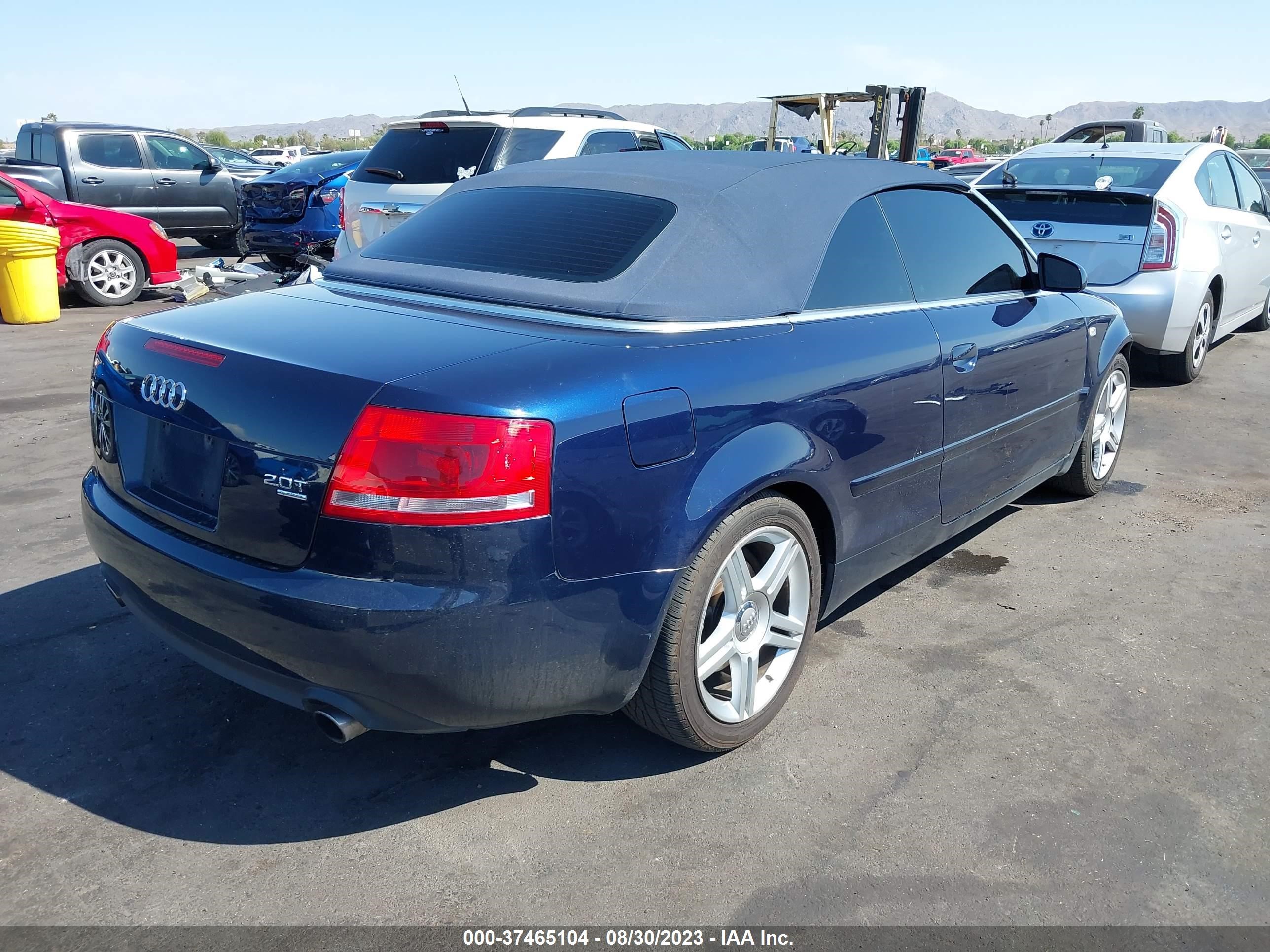 Photo 3 VIN: WAUDF48H37K033863 - AUDI A4 