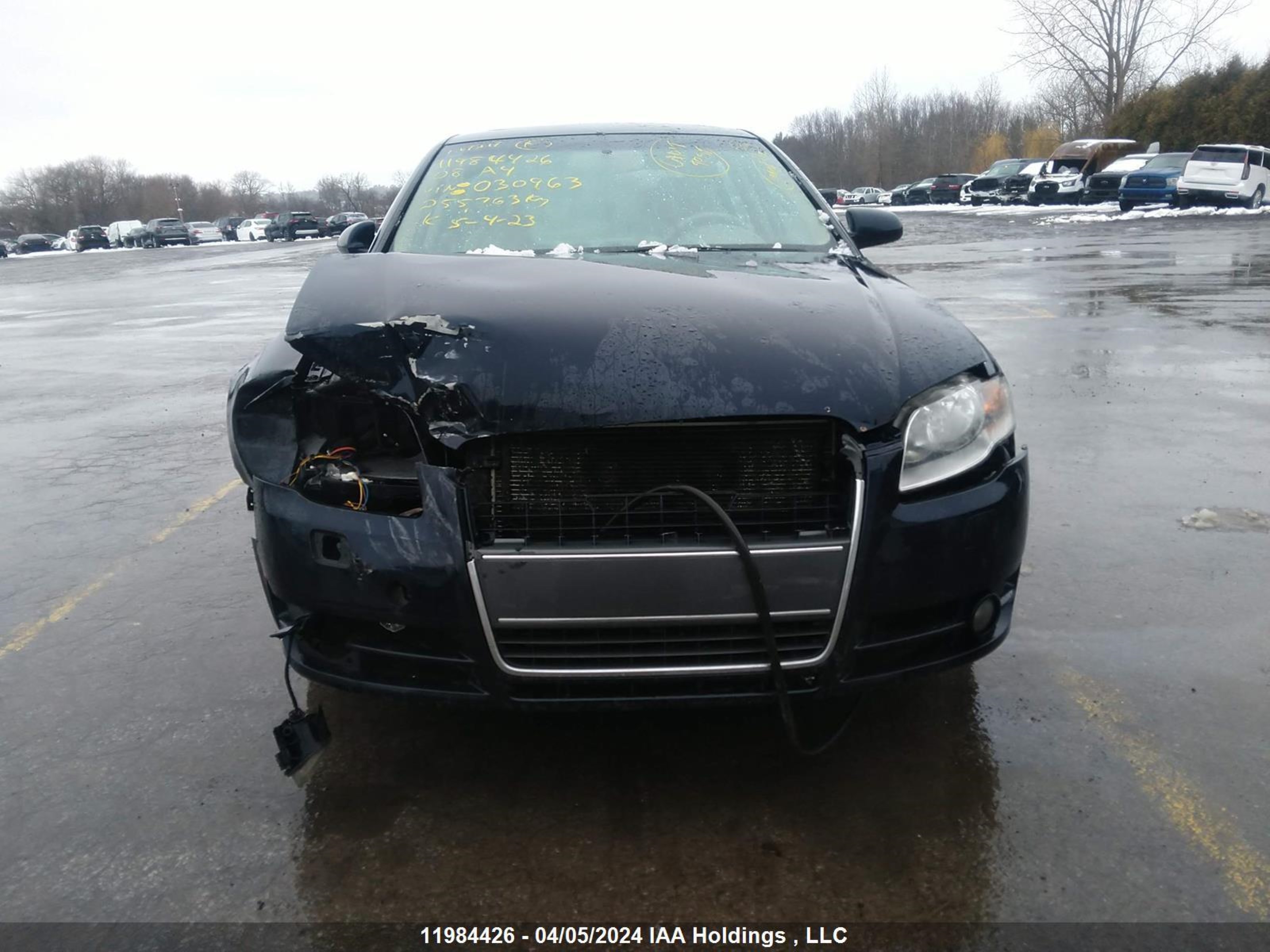 Photo 11 VIN: WAUDF68E28A030963 - AUDI A4 