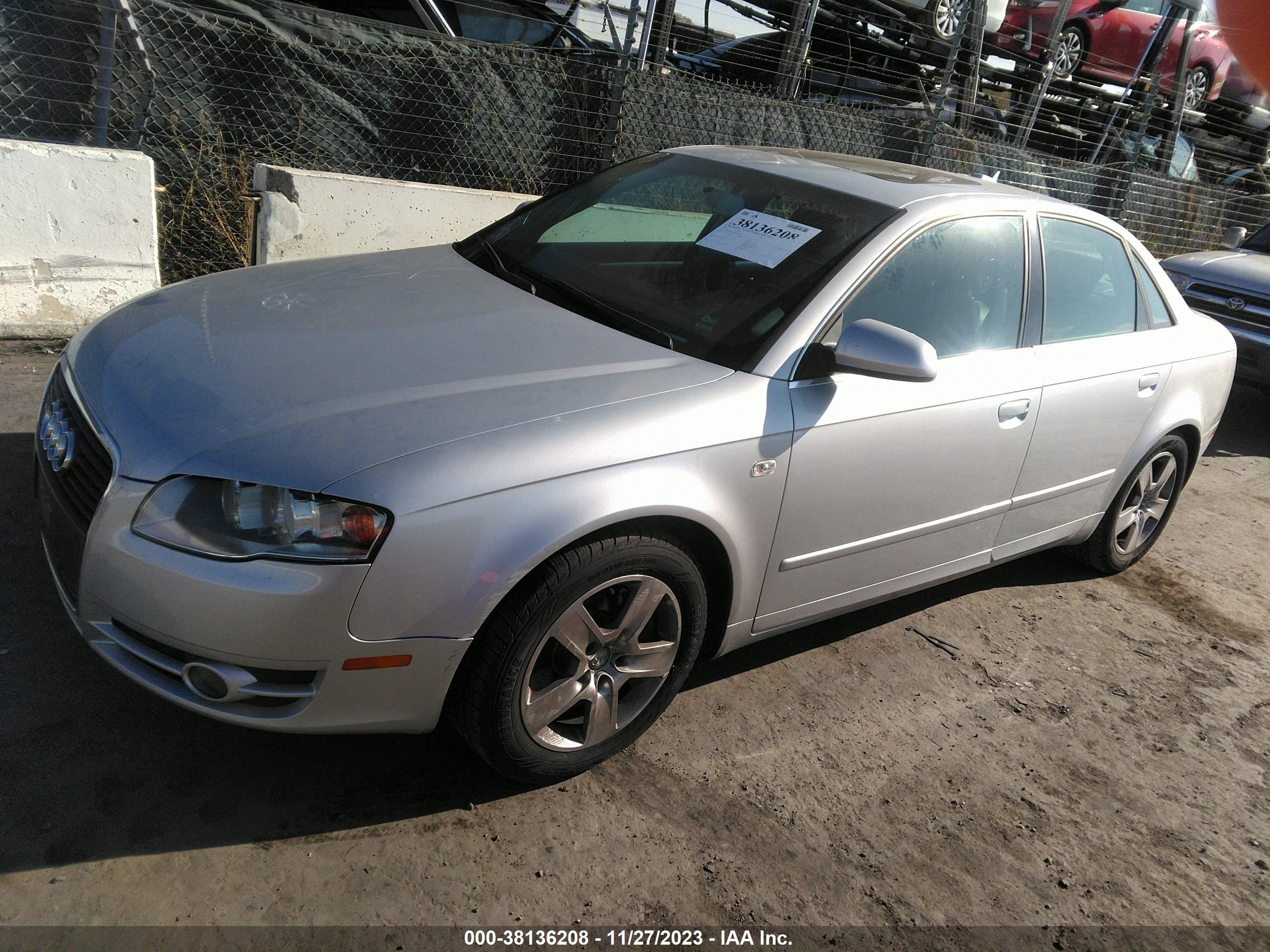 Photo 1 VIN: WAUDF78E06A138291 - AUDI A4 